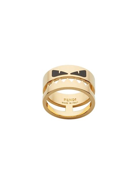 fendi ring bugs eye